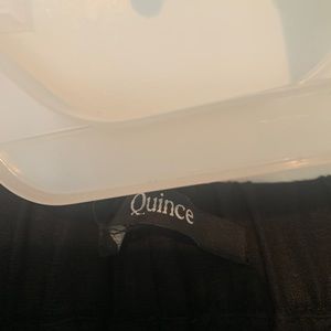 European linen ankle pants